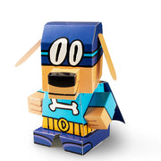 Dog Man The Bark Knight From Dav Pilkey Creator Of Captain Underpants Build Your Own 3d Product Figures A Sturdy No Glue No Scissors Activity The For Kids