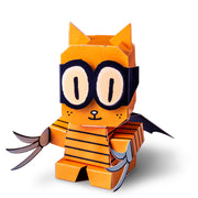 Cubles Toy Building Set 3d Puzzle Meets Origami Kit Stem Toys The Dog Man Series Cat Kid